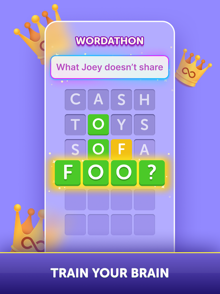 Wordy - Daily Wordle Puzzle - Gameplay image of android game