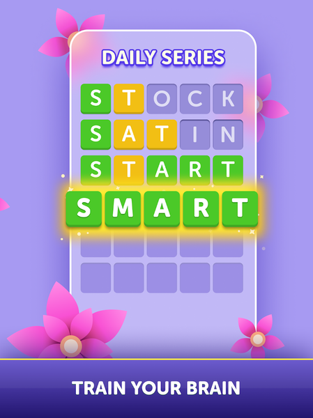 Wordy - Daily Wordle Puzzle - Gameplay image of android game