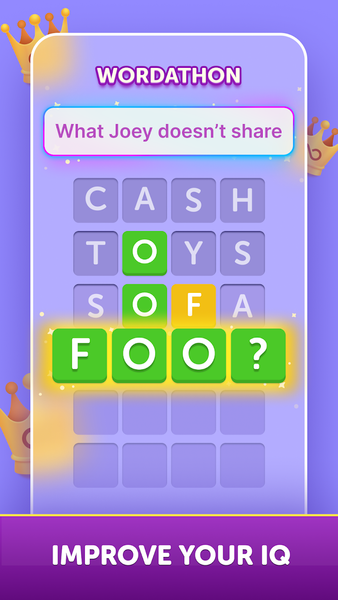 Wordy - Daily Wordle Puzzle - Gameplay image of android game