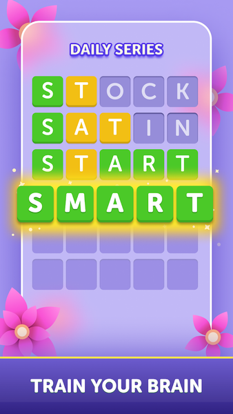 Wordy - Daily Wordle Puzzle - Gameplay image of android game
