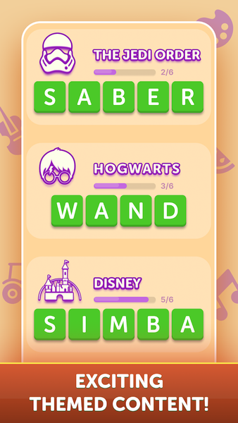 Wordy - Daily Wordle Puzzle - Gameplay image of android game