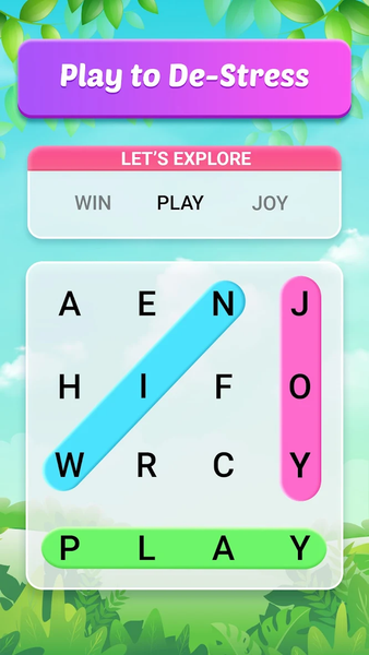 Word Search Explorer - Gameplay image of android game