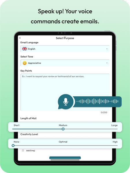 AI Email Writer - AI Assistant - عکس برنامه موبایلی اندروید