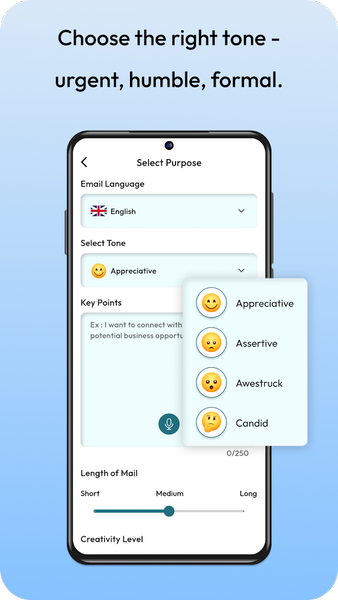 AI Email Writer - AI Assistant - عکس برنامه موبایلی اندروید