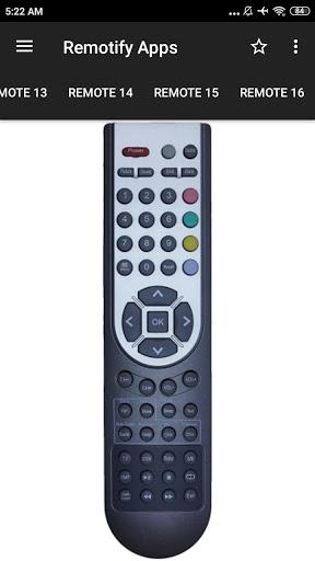 Remote Control For HISENSE TV - Image screenshot of android app