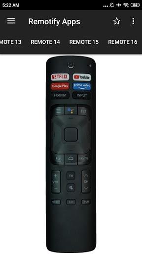 Remote Control For HISENSE TV - Image screenshot of android app