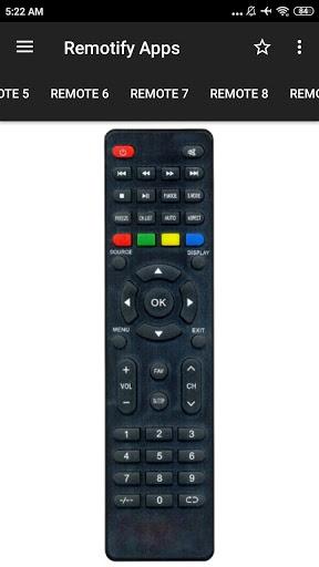 Remote Control For HISENSE TV - Image screenshot of android app
