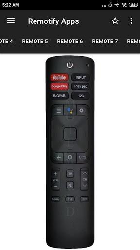 Remote Control For HISENSE TV - Image screenshot of android app