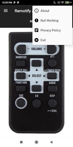 Pioneer car clearance remote