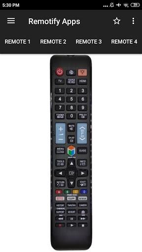 Remote Control For SAMSUNG TV - عکس برنامه موبایلی اندروید