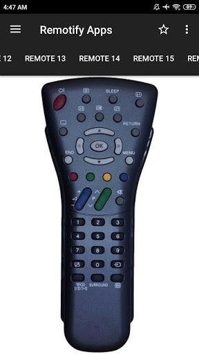 Remote Control For SHARP TV - عکس برنامه موبایلی اندروید
