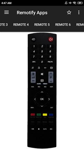Remote Control For SHARP TV - عکس برنامه موبایلی اندروید