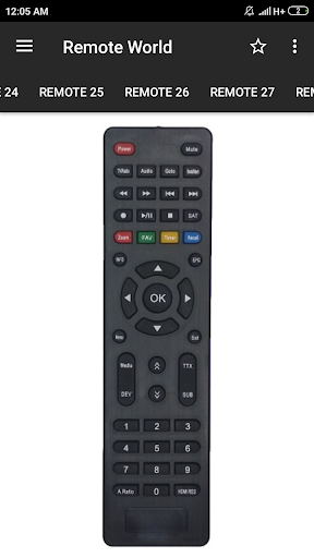 DD Free Dish Remote Control (۳۶ in ۱) - عکس برنامه موبایلی اندروید