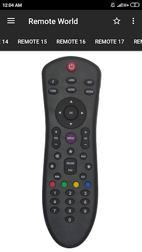 DD Free Dish Remote Control (۳۶ in ۱) - عکس برنامه موبایلی اندروید