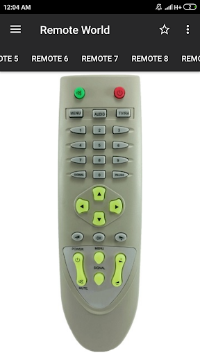 DD Free Dish Remote Control (36 in 1) - Image screenshot of android app