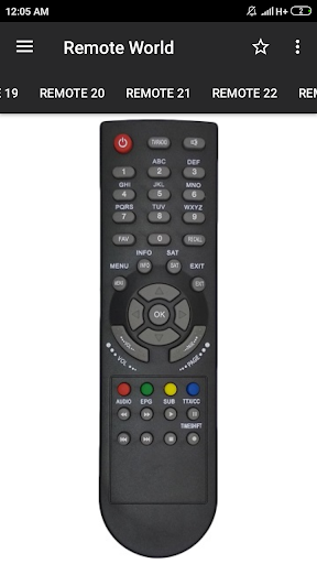 DD Free Dish Remote Control (۳۶ in ۱) - عکس برنامه موبایلی اندروید
