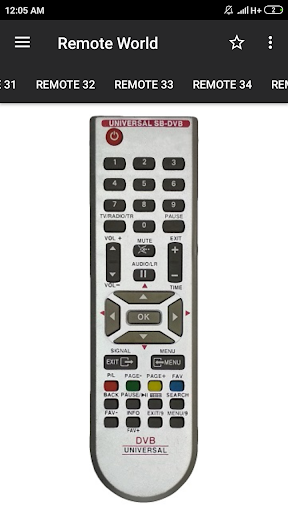 DD Free Dish Remote Control (۳۶ in ۱) - عکس برنامه موبایلی اندروید