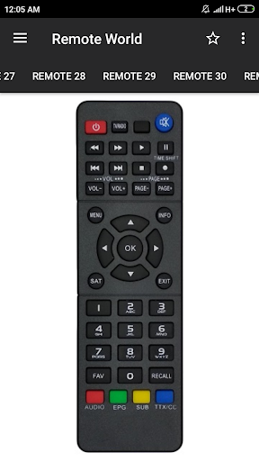 DVB Remote Control (All in One) - عکس برنامه موبایلی اندروید