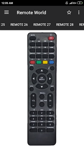 DVB Remote Control (All in One) - عکس برنامه موبایلی اندروید