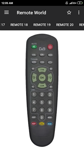 DVB Remote Control (All in One) - عکس برنامه موبایلی اندروید