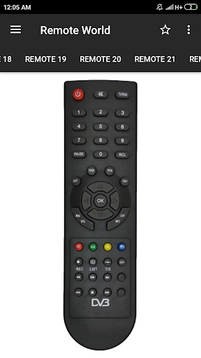 DVB Remote Control (All in One) - عکس برنامه موبایلی اندروید