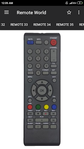 DVB Remote Control (All in One) - عکس برنامه موبایلی اندروید