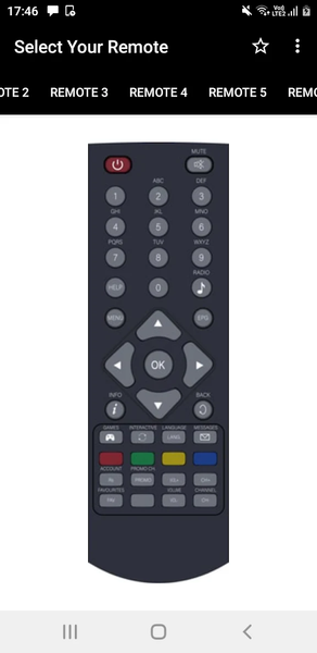 Hathway Remote Control - عکس برنامه موبایلی اندروید