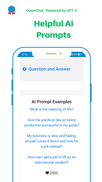 OpenChat AI - Smart AI Chatbot - Image screenshot of android app