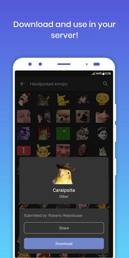 DC Emoji - Emojis for Discord - عکس برنامه موبایلی اندروید