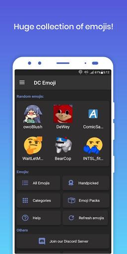 DC Emoji - Emojis for Discord - عکس برنامه موبایلی اندروید