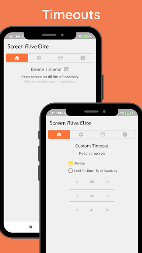 Screen Alive Elite: screen on - Image screenshot of android app