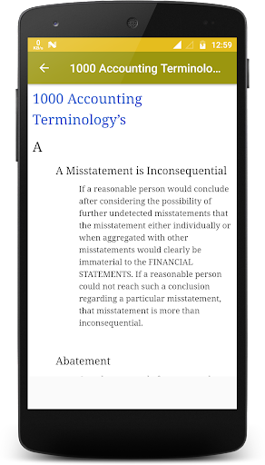 Accounting Basics - عکس برنامه موبایلی اندروید