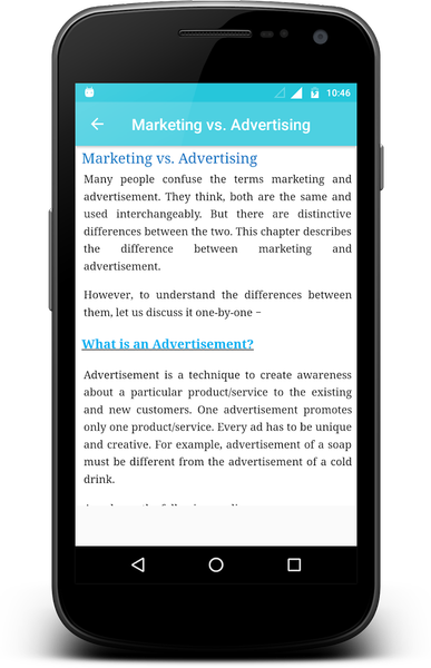 Advertisement Marketing - عکس برنامه موبایلی اندروید