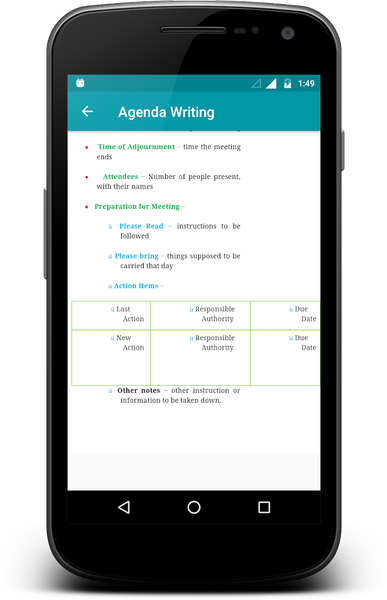 Business Writing - عکس برنامه موبایلی اندروید