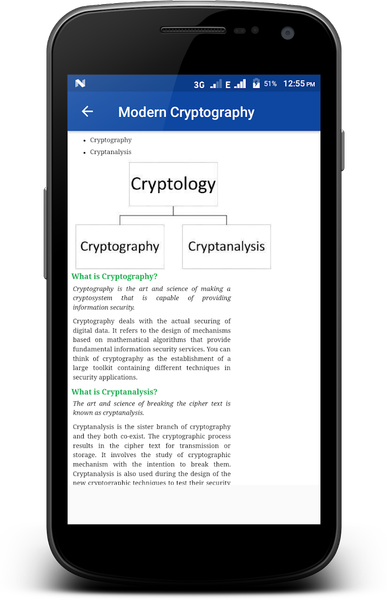 Cryptography - عکس برنامه موبایلی اندروید