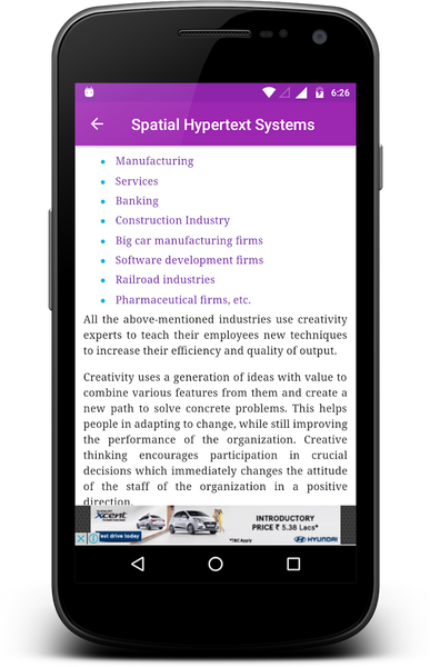 Developing Creativity - عکس برنامه موبایلی اندروید
