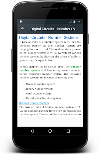 Digital Circuits - عکس برنامه موبایلی اندروید