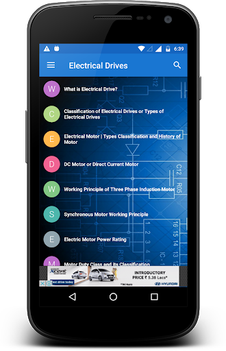 Electrical Drives - Image screenshot of android app