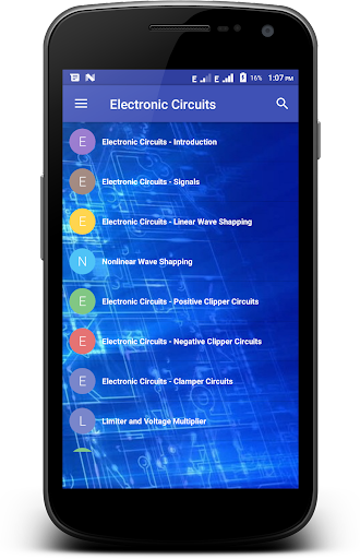 Electronic Circuits - عکس برنامه موبایلی اندروید