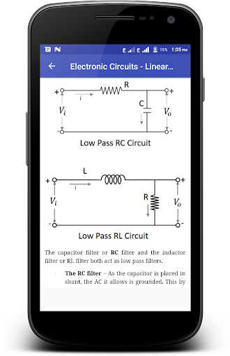 Electronic Circuits - عکس برنامه موبایلی اندروید