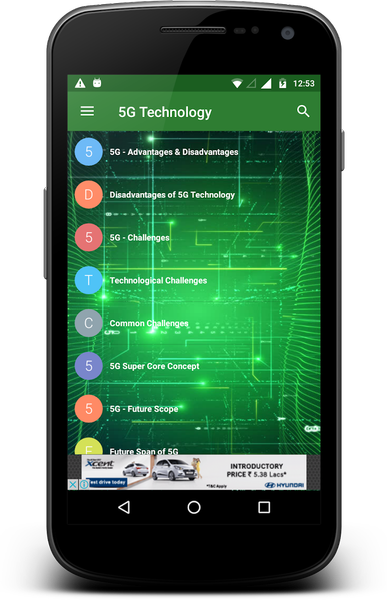 ۵G Technology - عکس برنامه موبایلی اندروید