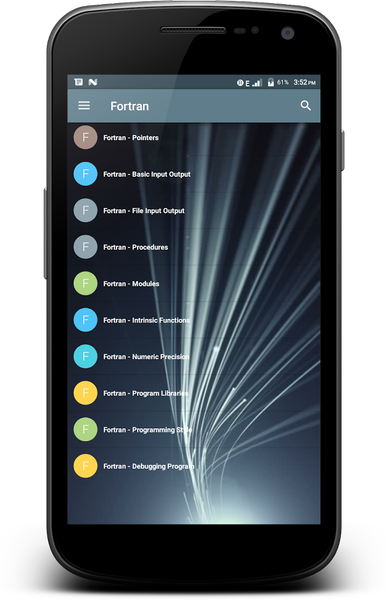 Fortran Programming - Image screenshot of android app