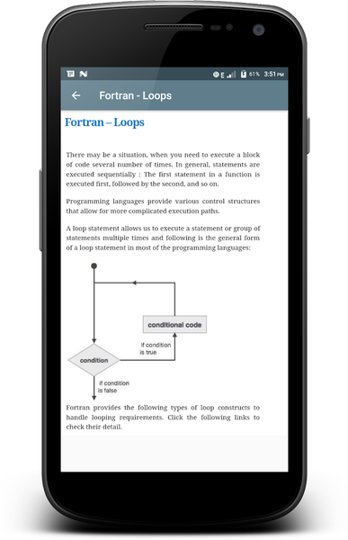 Fortran Programming - Image screenshot of android app