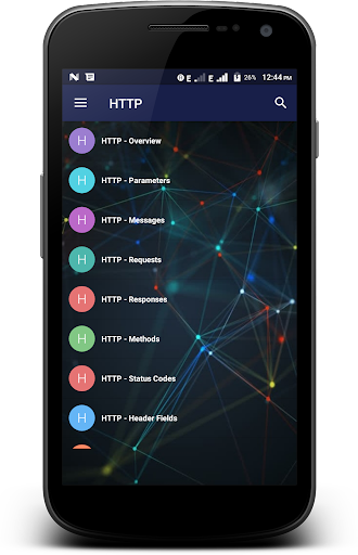 HTTP - Hypertext Transfer Protocol - عکس برنامه موبایلی اندروید