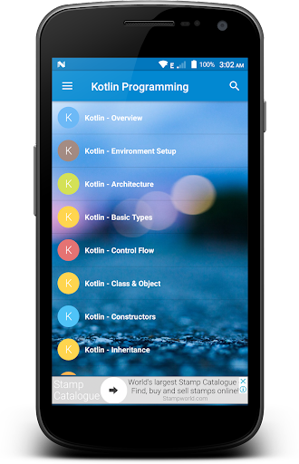 Kotlin Programming - عکس برنامه موبایلی اندروید