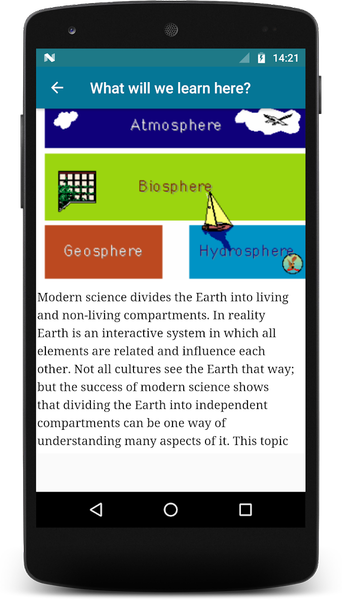 Oceanography - Image screenshot of android app
