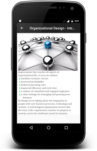 Organizational Design - عکس برنامه موبایلی اندروید
