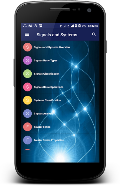 Signals and Systems - Image screenshot of android app