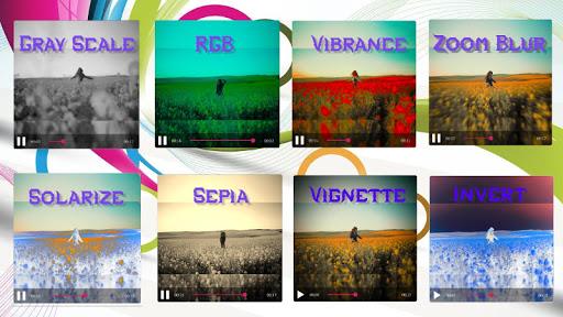 Video Color Effects - Video Filters - عکس برنامه موبایلی اندروید