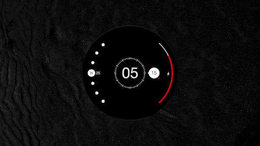 Radii - Wear OS Watch Face - Image screenshot of android app